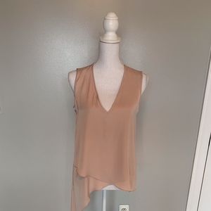 NEW BCBG MAX AZRIA Bare Pink NIKKO VNECK SMALL